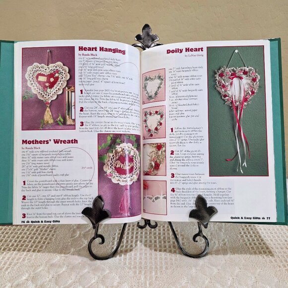 1996 Quick and Easy Christmas Crafts Oxmoor House 133 Designs VG+ - Picture 12 of 13